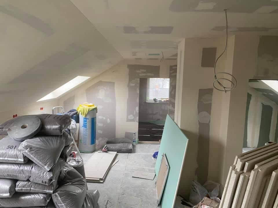 Trockenbau – Trockenbau im Innenausbau – dokumentierter Arbeitsschritt 3