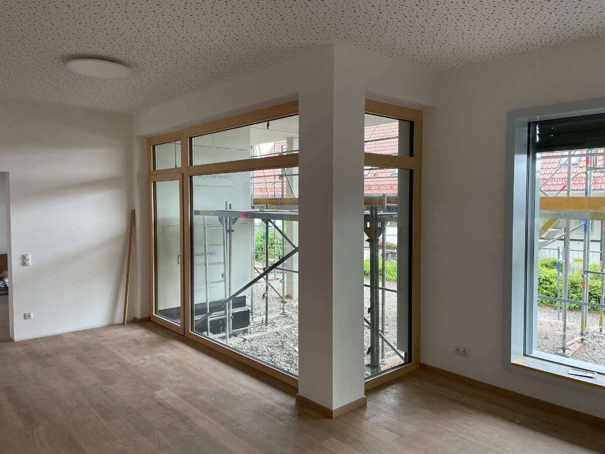 Innenputz – Innenputz im Neubau – dokumentierter Arbeitsschritt 2
